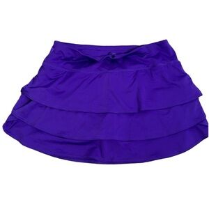 Athleta purple raffle skort size medium  active wear workout